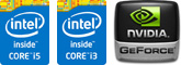 第4世代 Intel Core i5、第4世代 Intel Core i3、NVIDIA GeForce