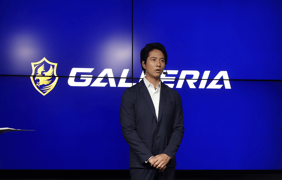 GALLERIA のアンバサダーであるケイン・コスギ氏