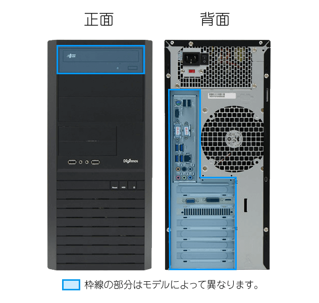 EA041ケース 正面と背面