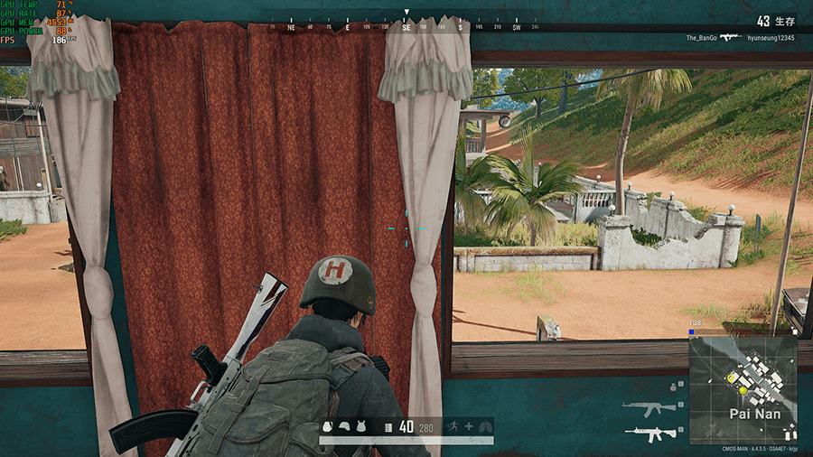 GALLERIA ZG でPUBGをプレイして FPS・GPU温度・GPU使用率・GPUメモリ使用量を測定