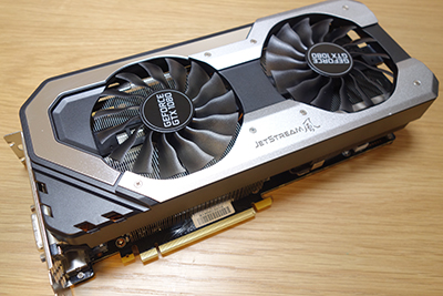 GeForce GTX 1080 JetStream 風