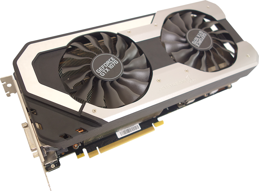 NVIDIA GeForce GTX 1070 JetStream のデザイン