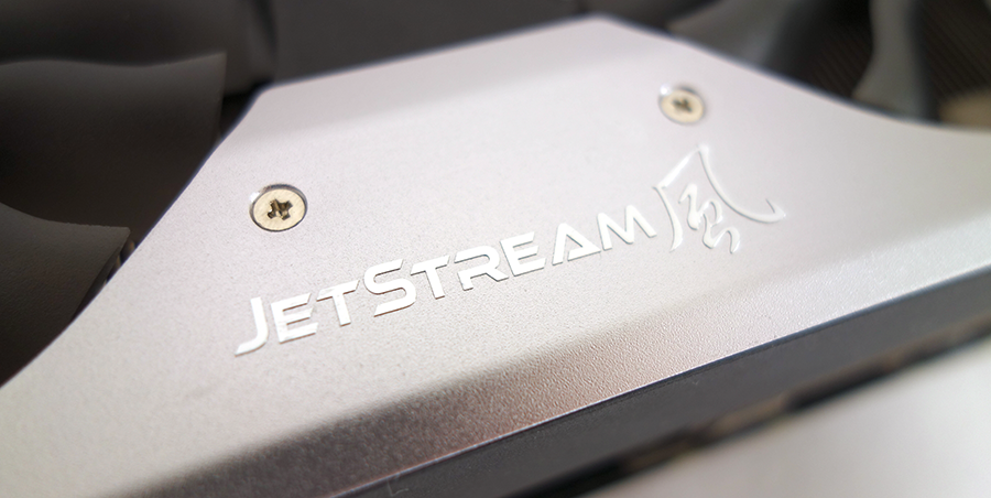 「JETSTREAM風」のロゴ