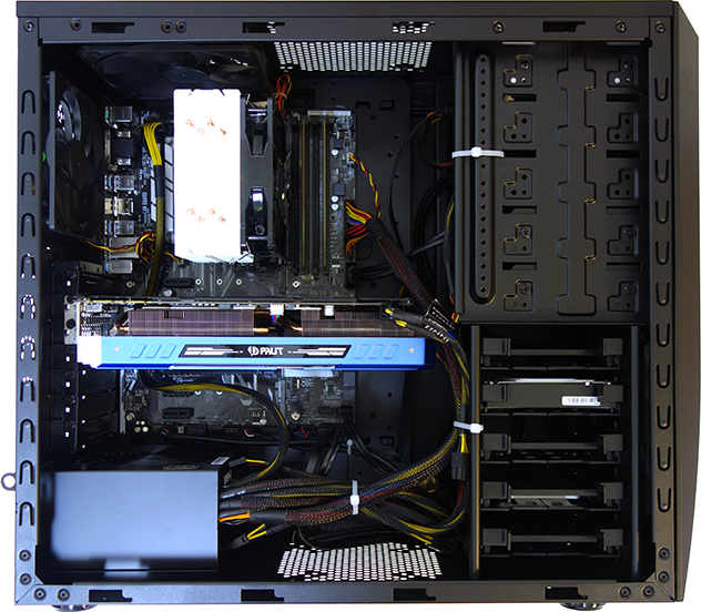 GALLERIA GAMEMASTER GX 内部