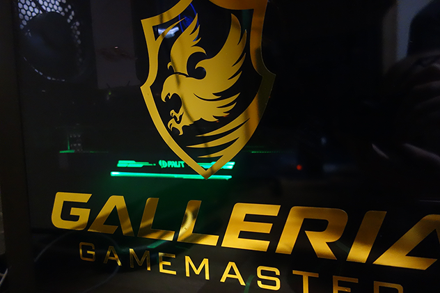 ドスパラ GALLERIA のオリジナルケースでは初！？側面クリアパネルを採用！