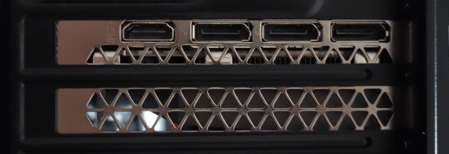 Palit GeForce RTX 3090 GamingPro のインターフェース