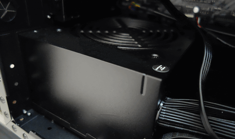 SILVERSTONE 600W 静音電源（80PLUS BRONZE / ET650-B）