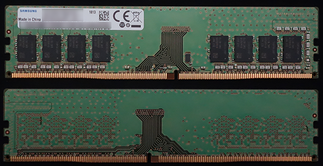 SAMSUNG 純正の DDR4 2666 8GB