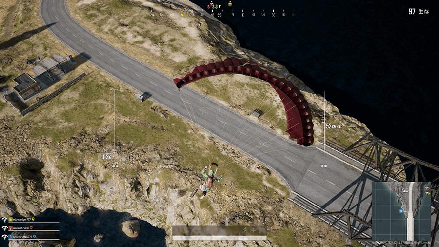 PUBGをプレイした体感とFPS値（ウルトラ・高い・中型で3回プレイ）