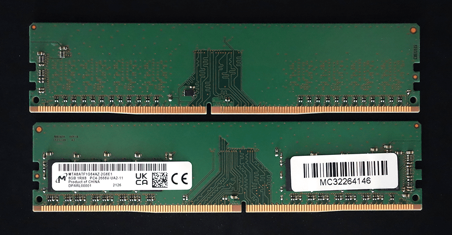 Micron MTA8ATF1G64AZ-2G6E1 8GB